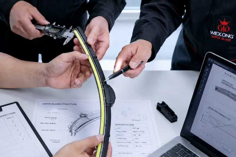 OEM quality wiper blade manufacturing with automated production equipment