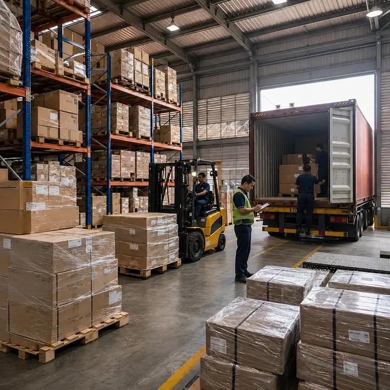 Warehouse and Delivery Support for Export Orders
